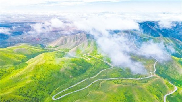 層林盡染南華山